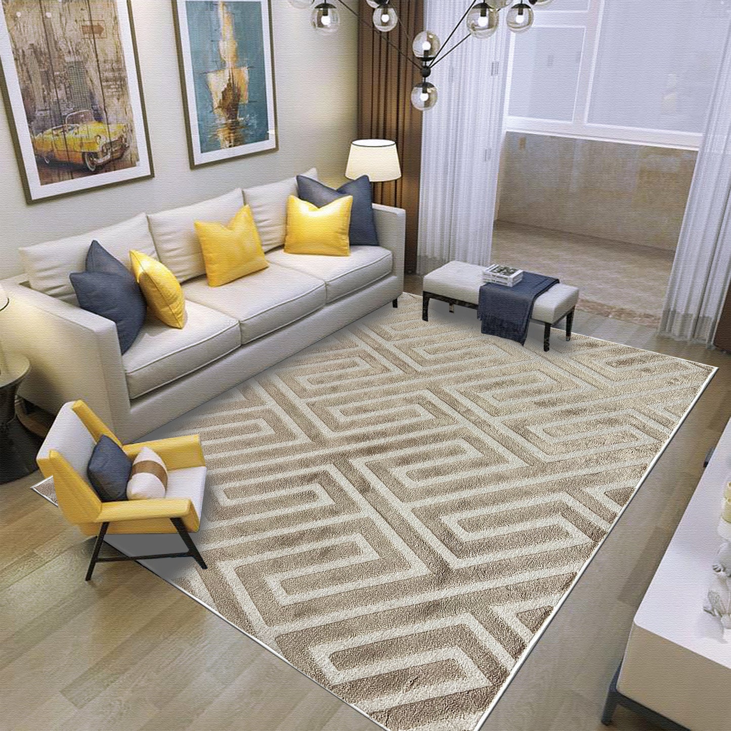 Luxury Textured Carpets.