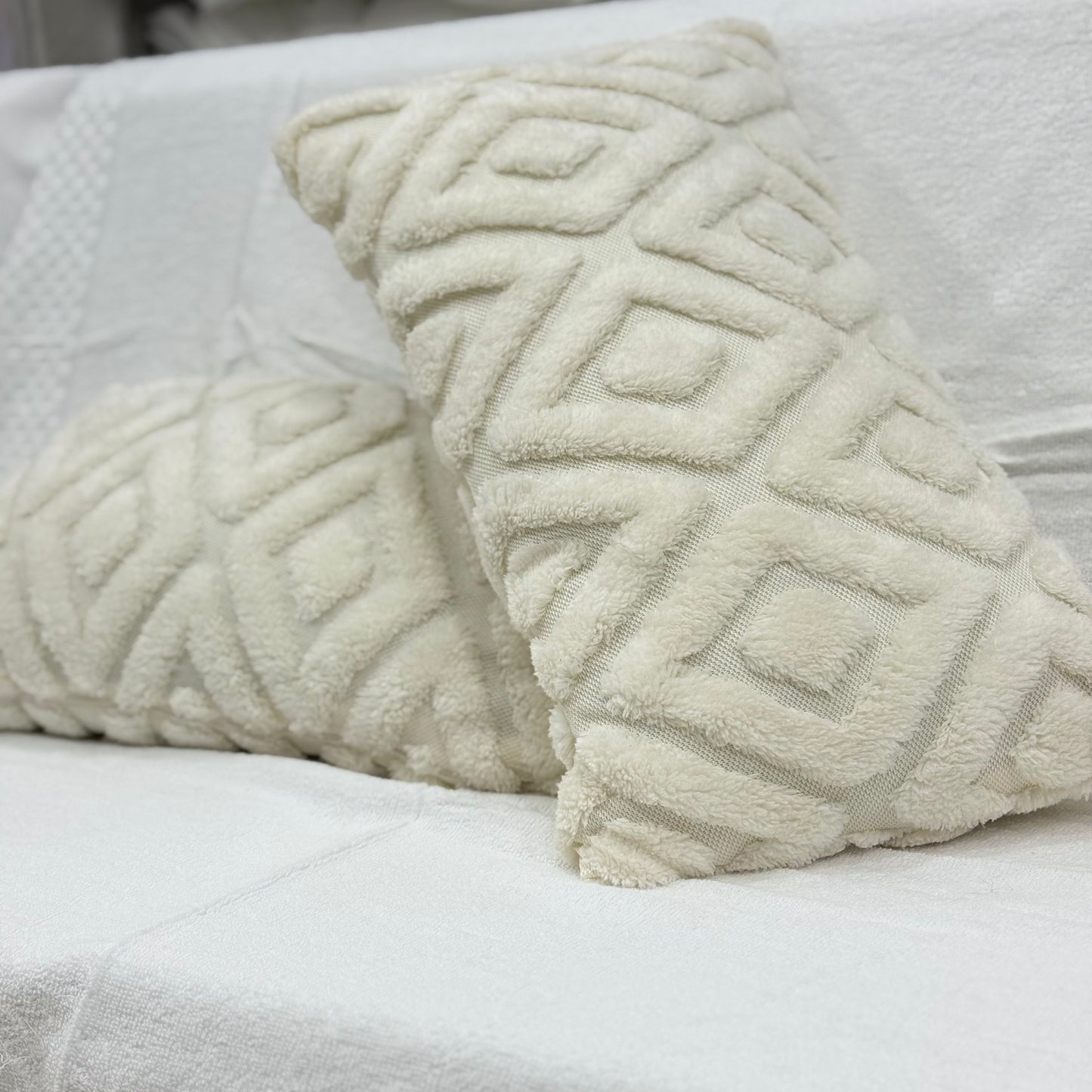 Textured Lumbar Pillows