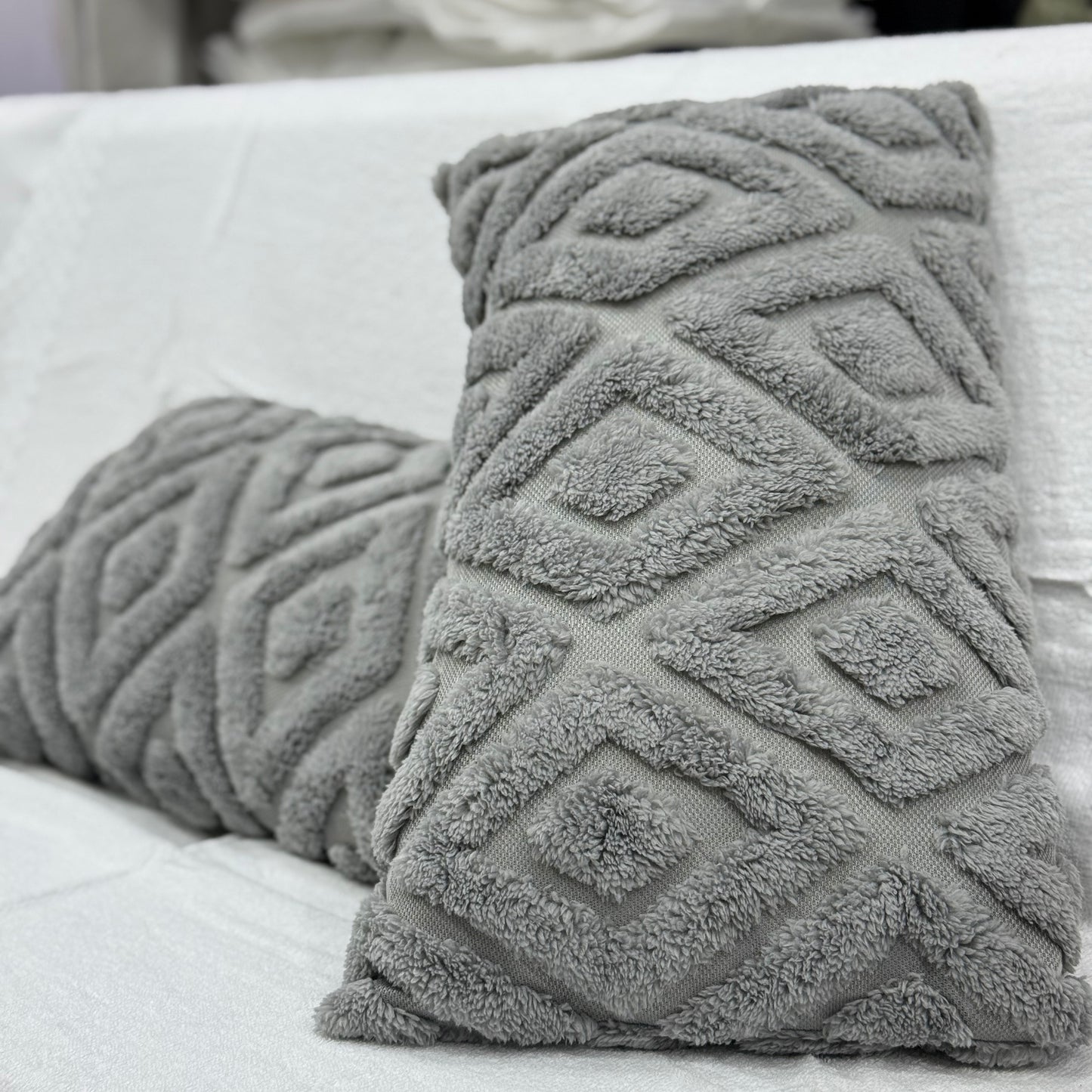 Textured Lumbar Pillows