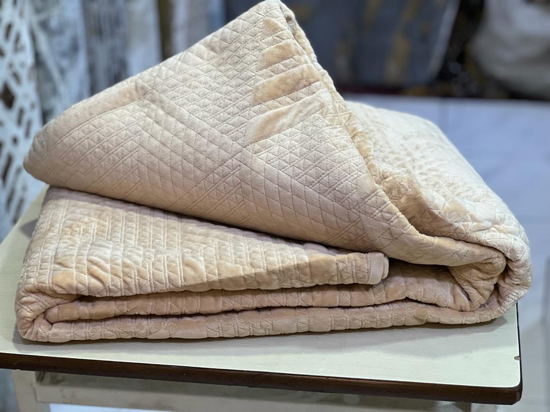 Velvet / Cotton Bedspread