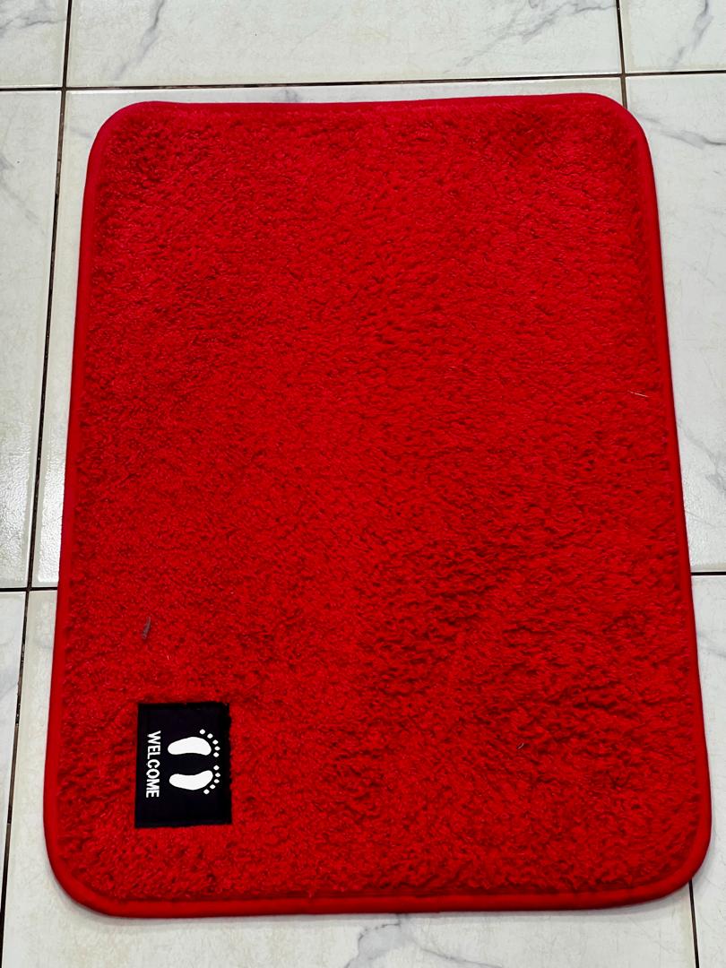 Plush Welcome Mat