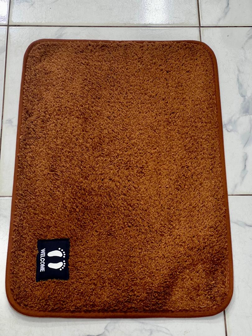 Plush Welcome Mat
