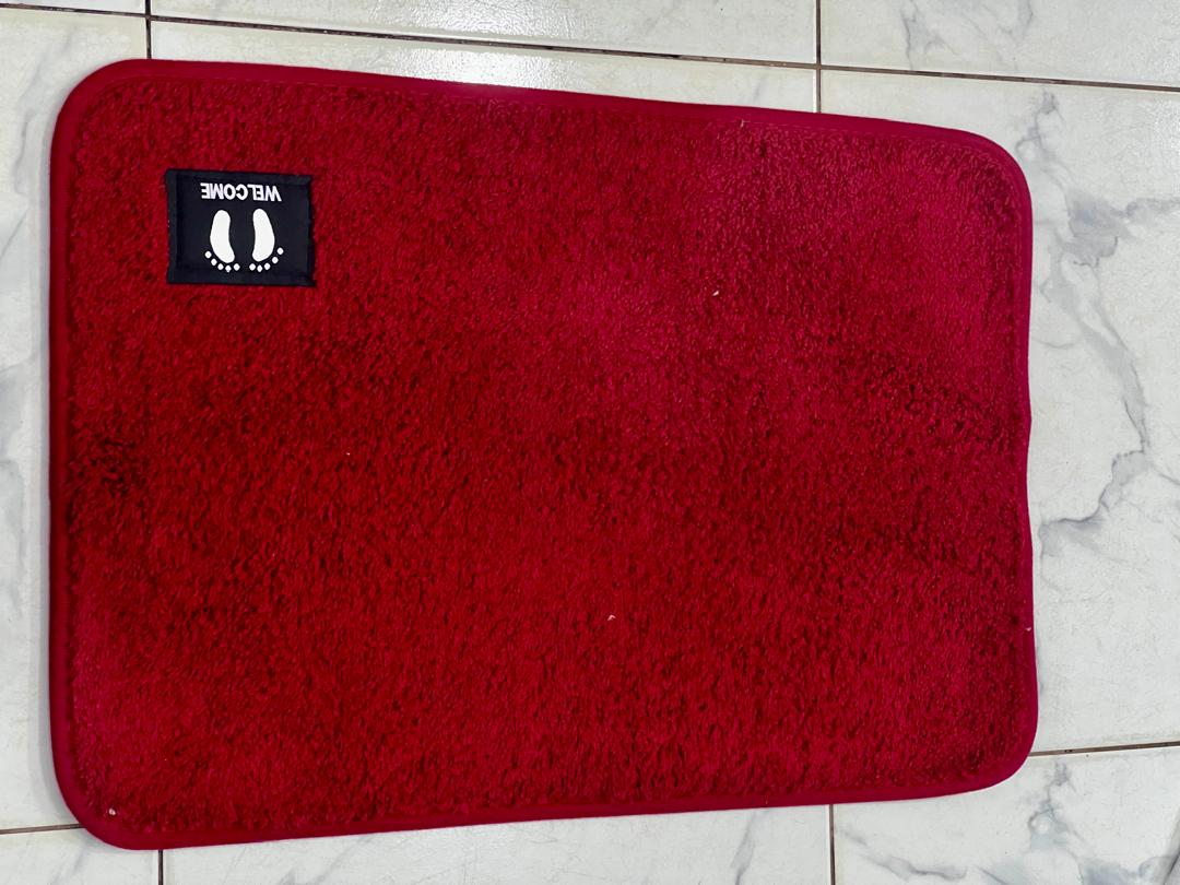Plush Welcome Mat