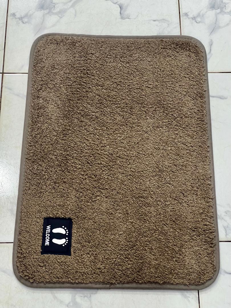 Plush Welcome Mat
