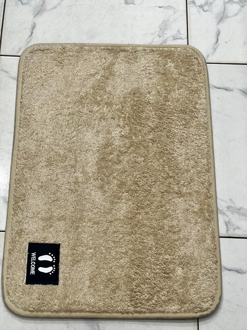 Plush Welcome Mat