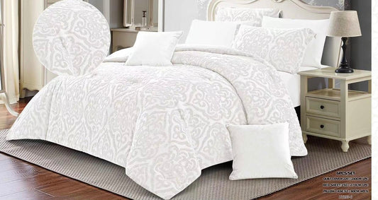 Plain Textured Duvet Cover