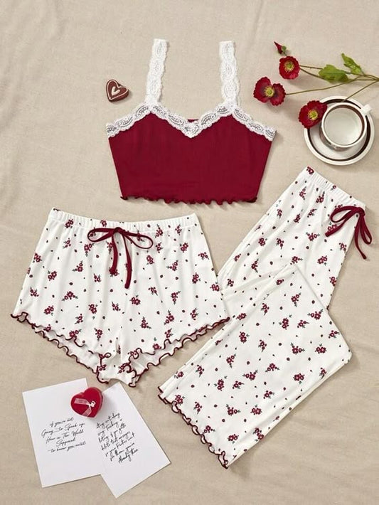 Floral Nightwear Set