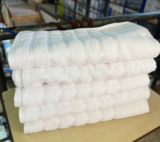 Plain White Towels