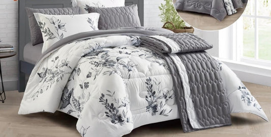 Elegant Floral Duvet Set