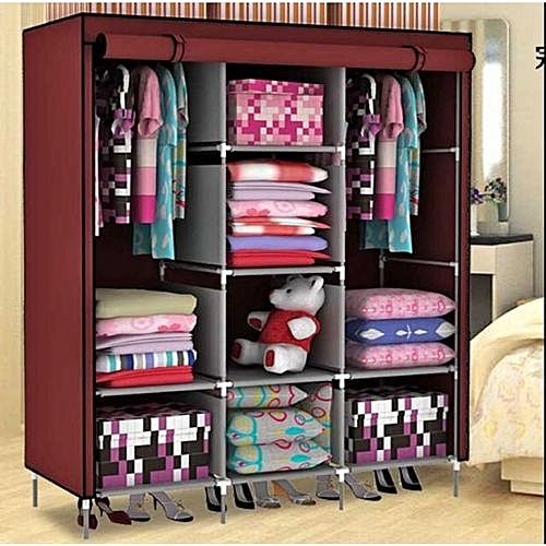 Metallic Closet.